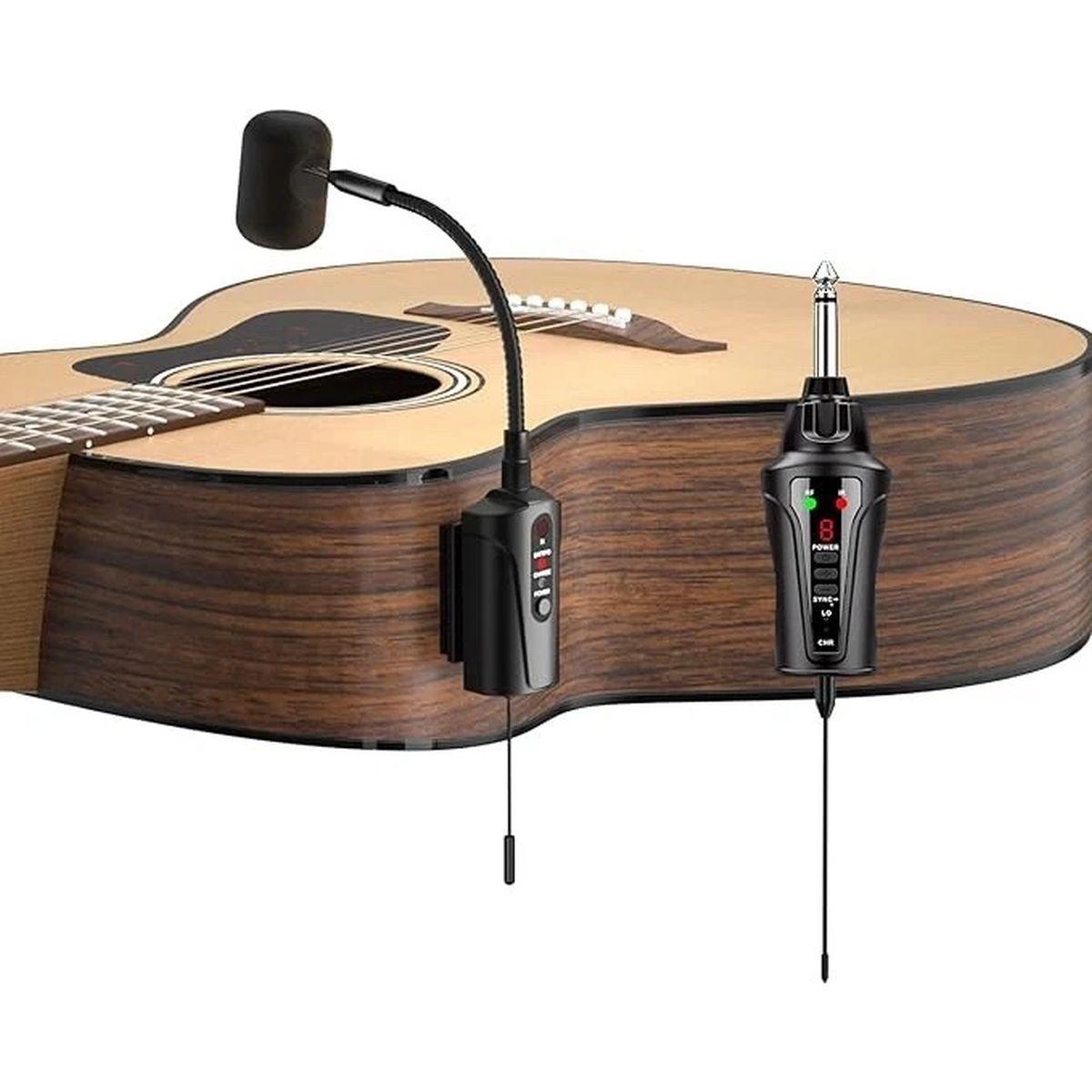 ACEMIC AT5  Sistema microfonico UHF wireless per chitarra e strumenti vari