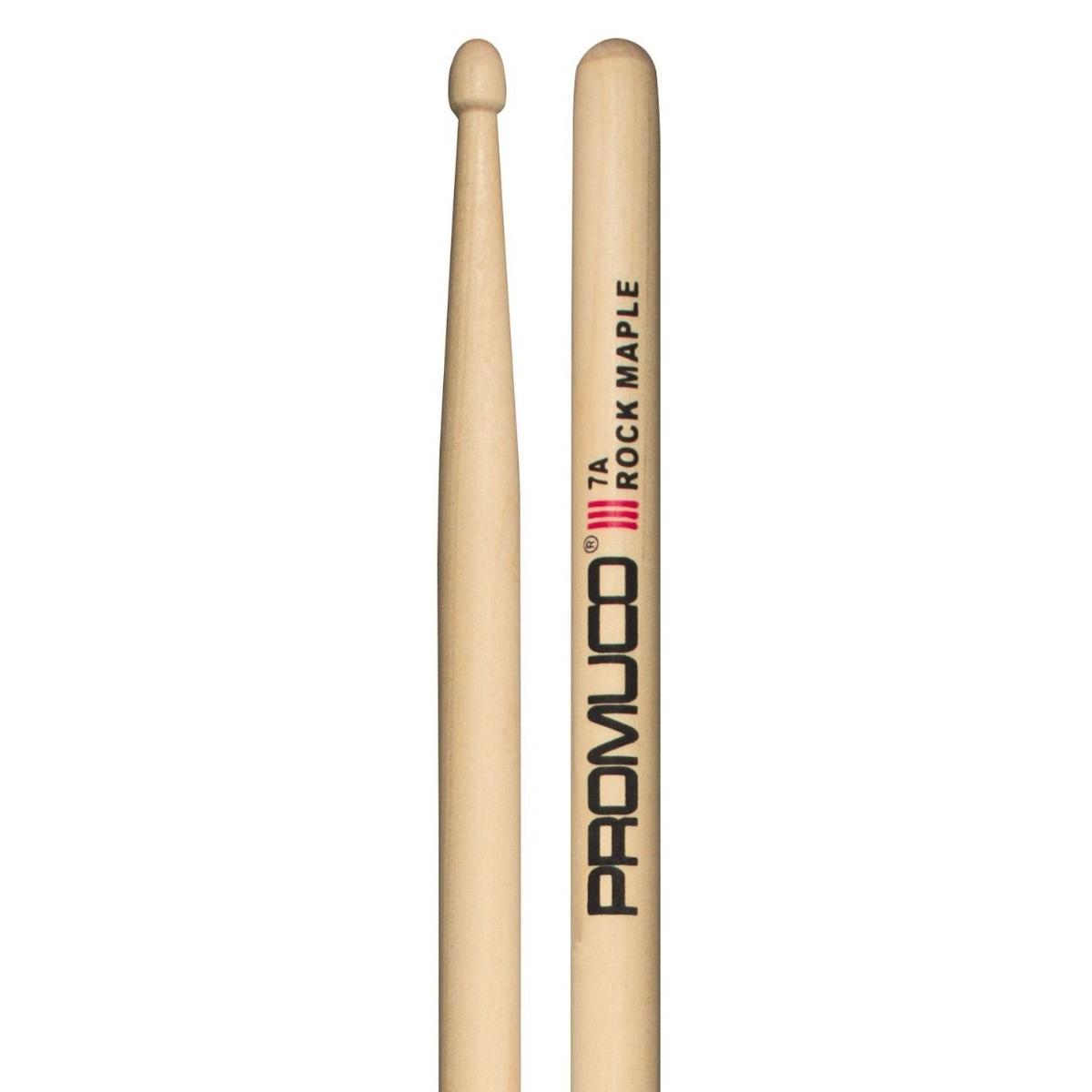 Promuco Rock Maple 7A Bacchette con Punta in Legno