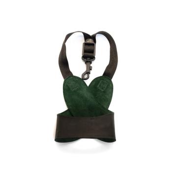 HEROUARD & BENARD CHANS SKA Collare Yoke in pelle per Sax misura Adulto Large