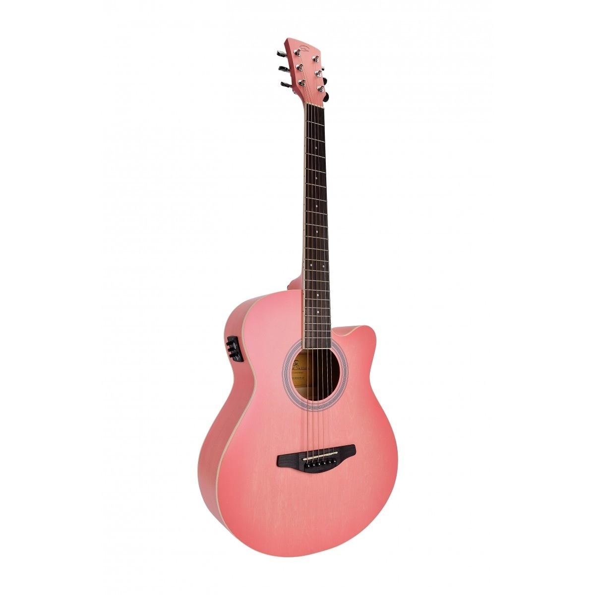 SOUNDSATION Chitarra acustica cutaway amplificata con finitura hand wiped