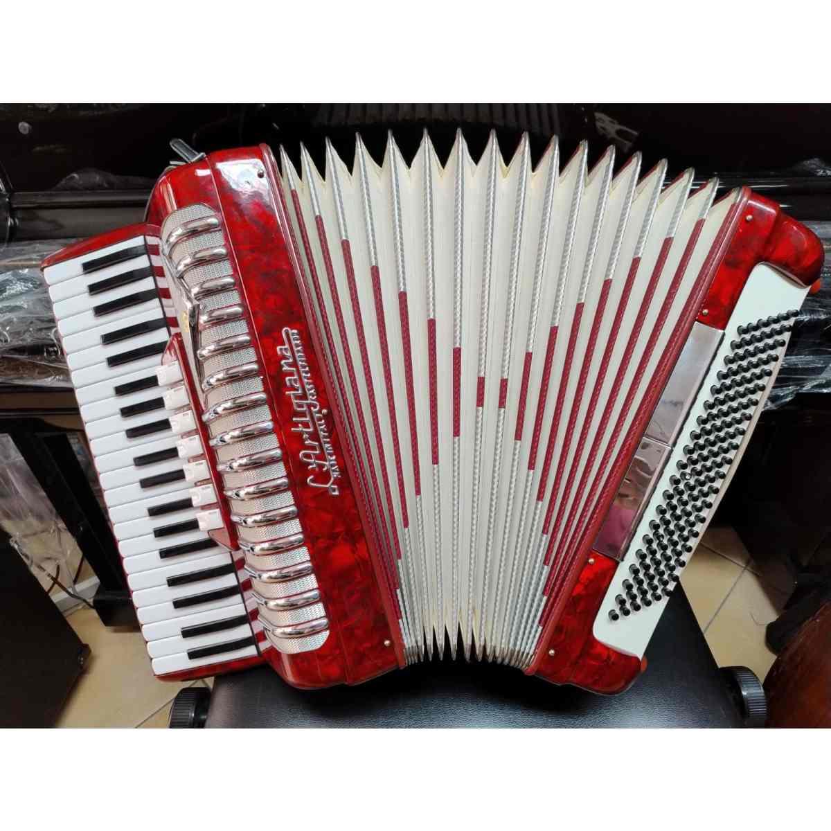 L'Artigiana fisarmonica 120 bassi made in Italy Castelfidardo, usata