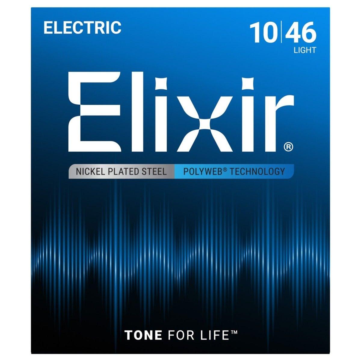 Elixir 12050 Electric 010-046 Nickel Plated Steel POLYWEB