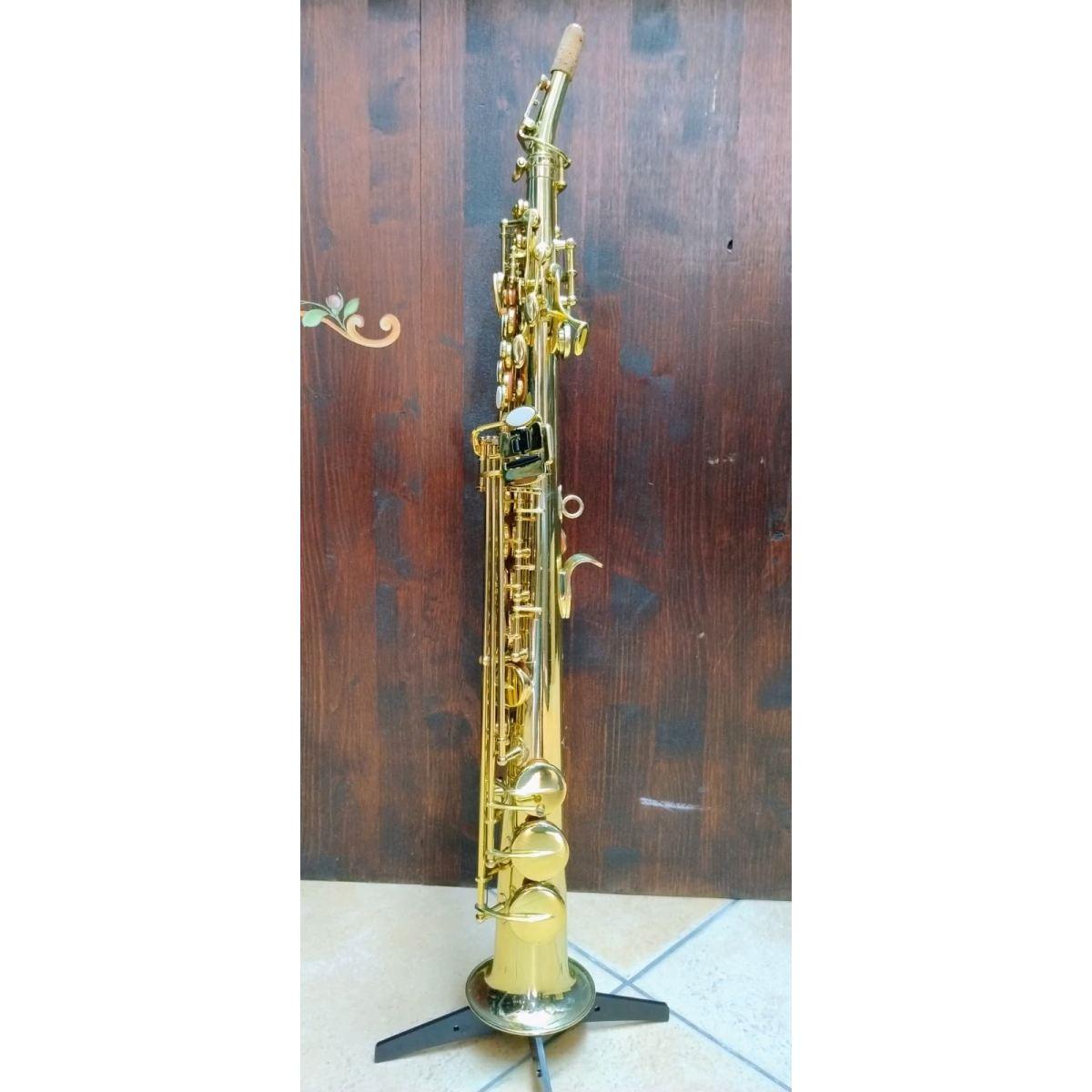 Grassi SS210 Sax soprano sib dritto con doppio chiver, usato