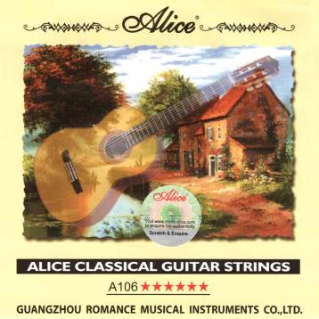 Alice ac106h muta hard tension chitarra classica
