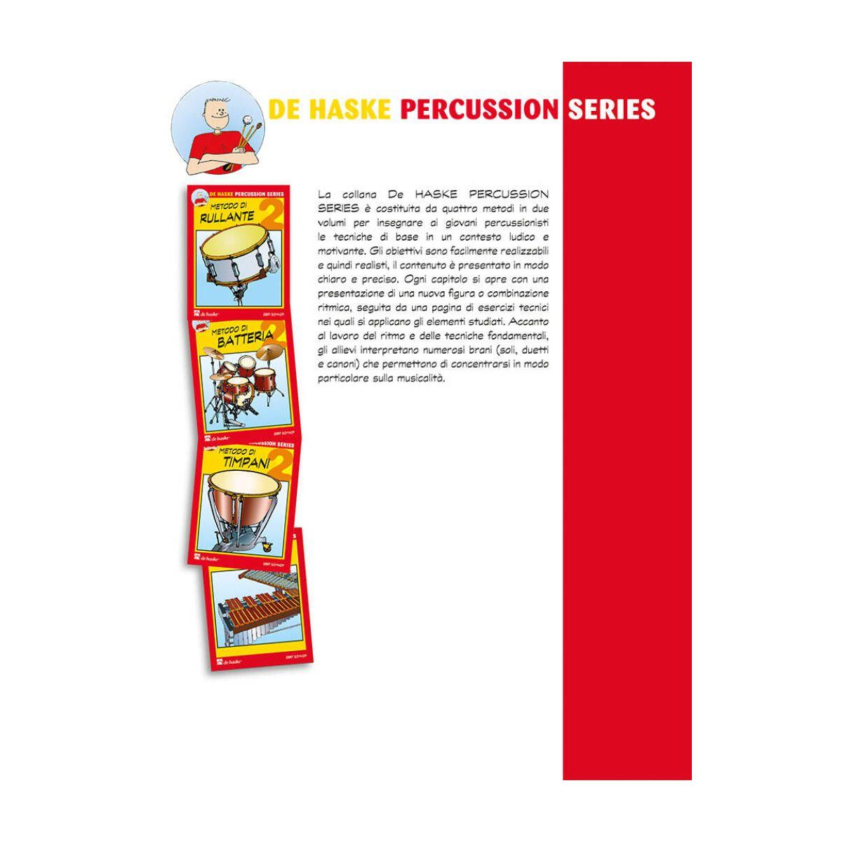 DE HASKE Metodo di Batteria Vol. 2