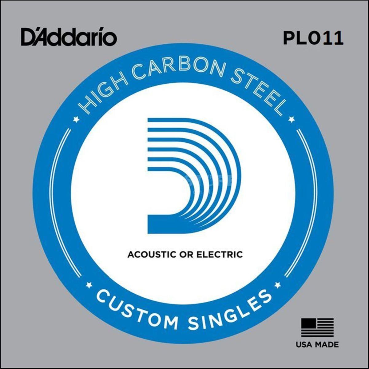 D'ADDARIO corda singola per chitarra Acustica/Elettrica .011