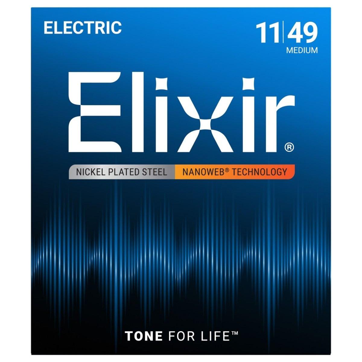 Elixir 12102 Nanoweb muta Chitarra elettrica 011-049