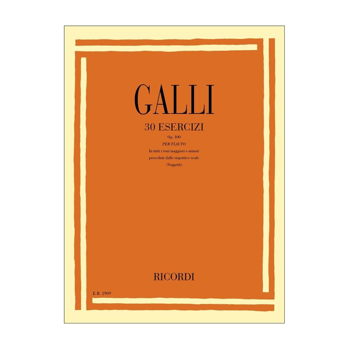 Galli 30 esercizi op. 100