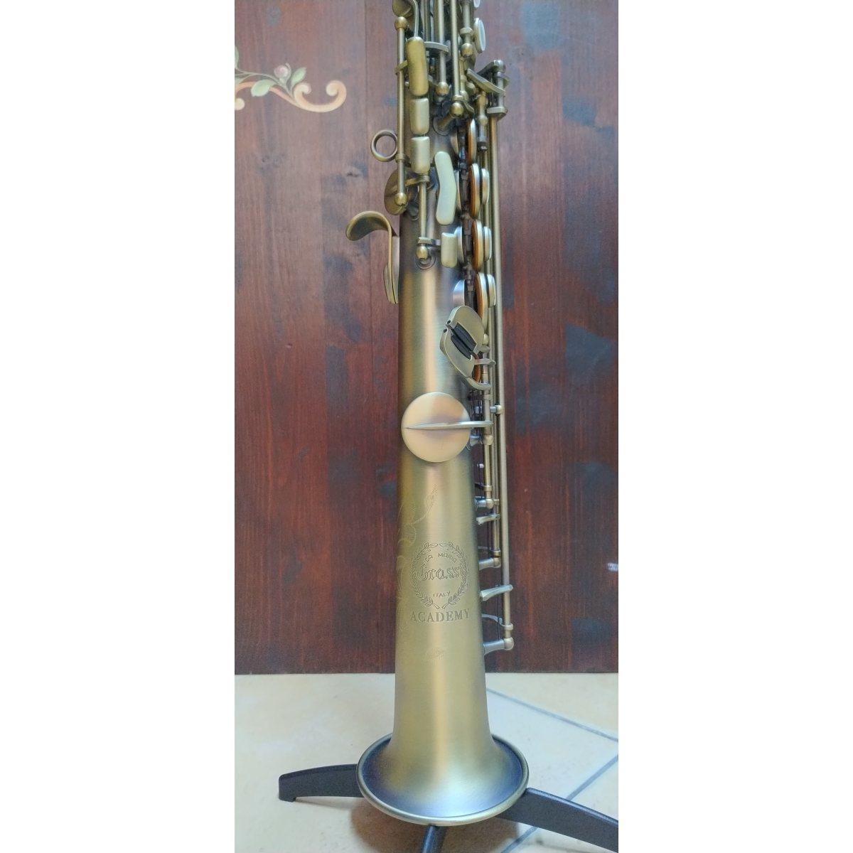 Grassi ACSS200BR Academy Sax Soprano Sib bronzato
