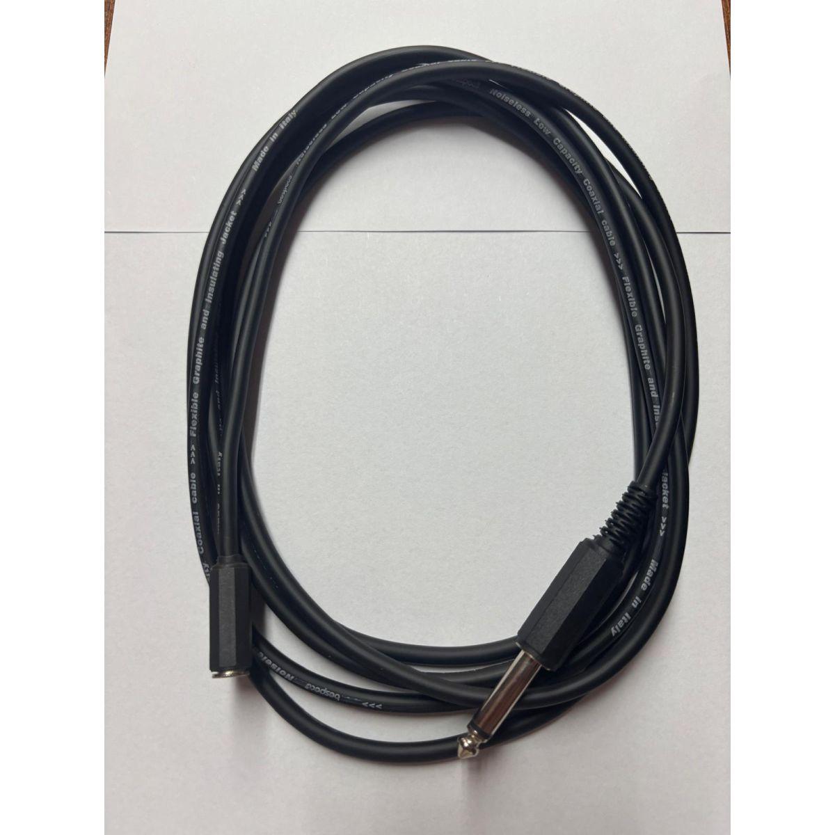 Bespeco cavo adattatore jack 6,3 mono maschio jack 3,5 mono femmina