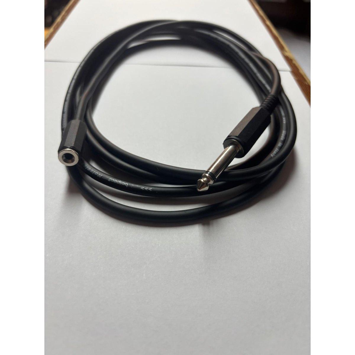 Bespeco cavo adattatore jack 6,3 mono maschio jack 3,5 mono femmina