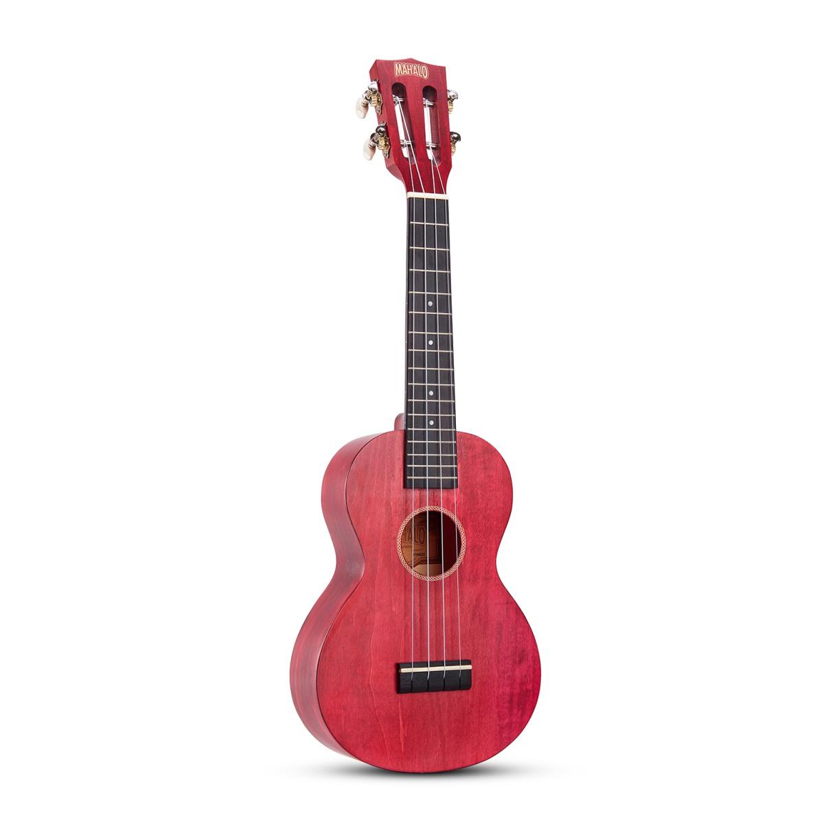 Mahalo Island STV304R Ukulele Soprano da Concerto Rosso Ciliegia (Cherry Red)