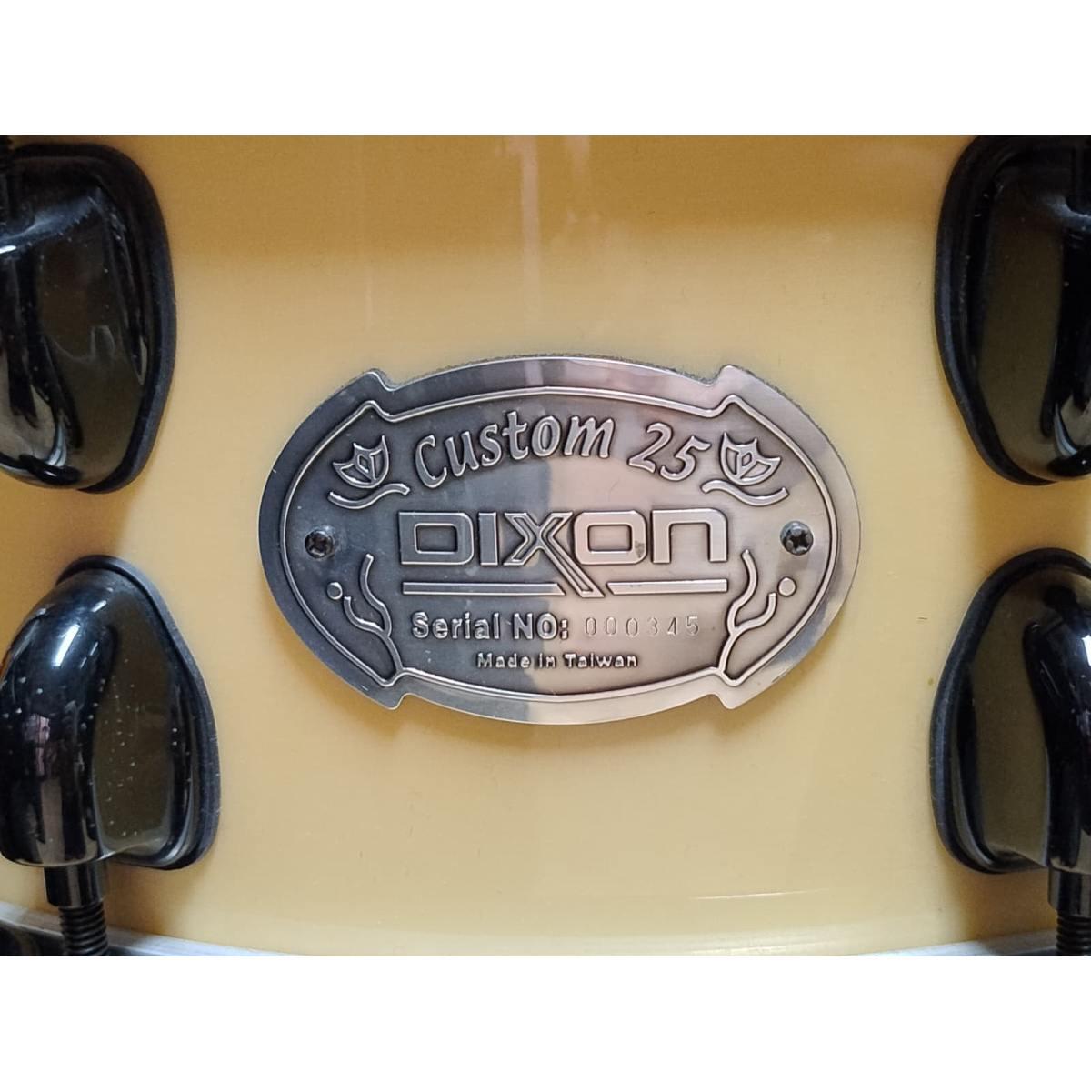 Dixon Custom 25 Rullante + Custodia, usato