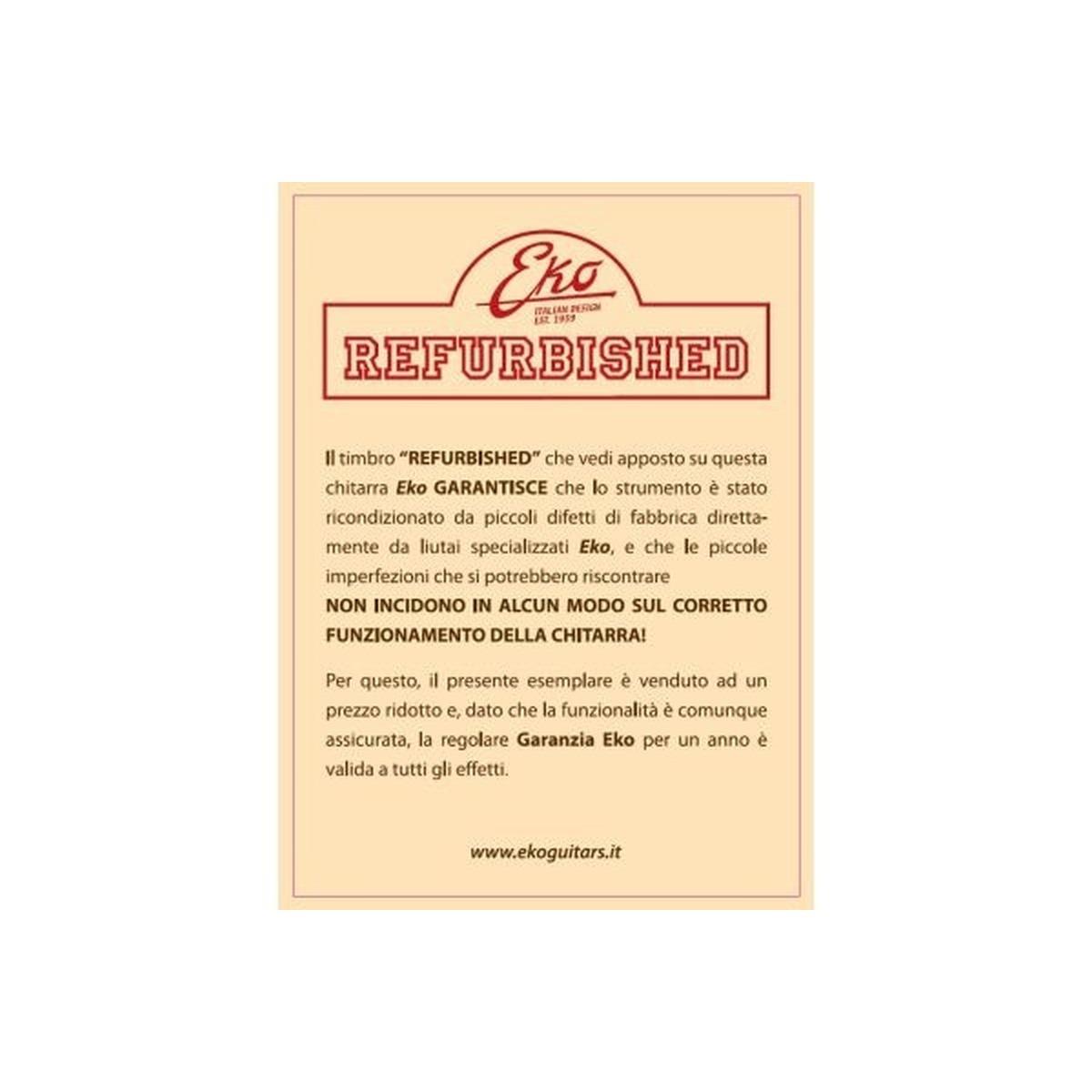 Eko Mia A400E chitarra acustica elettrificata, refurbished