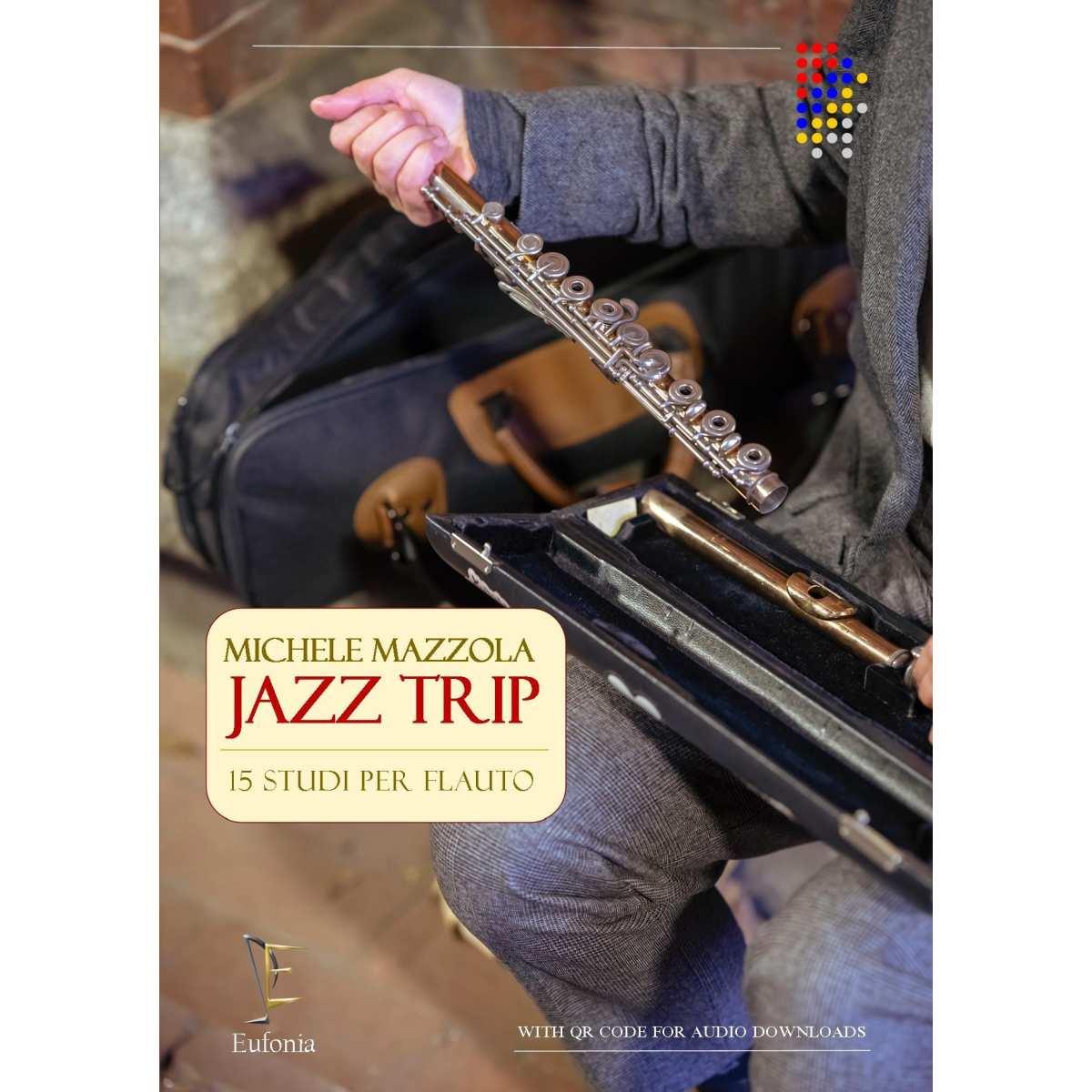 Jazz Tripp 15 Studi per Flauto (M Mazzola M.) con QR code per dowload basi