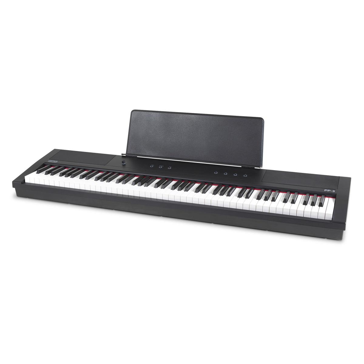 Gewa PP-3 Bundle pianoforte digitale 88 tasti pesati con mobiletto 3 pedali