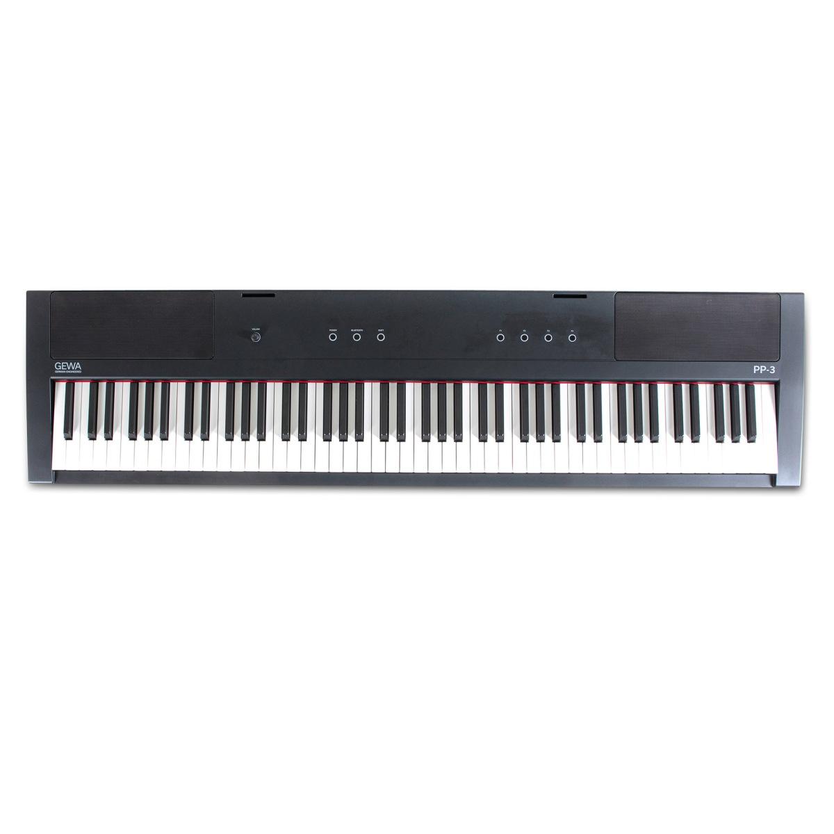 Gewa PP-3 Bundle pianoforte digitale 88 tasti pesati con mobiletto 3 pedali