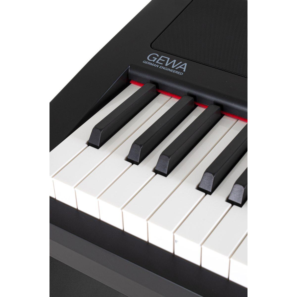Gewa PP-3 Bundle pianoforte digitale 88 tasti pesati con mobiletto 3 pedali