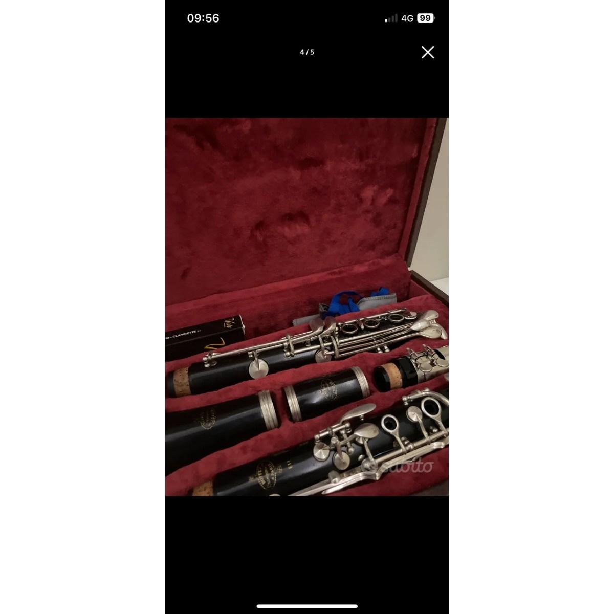 Buffet E11L Clarinetto SIB - 18 Chiavi con leva MIB usato