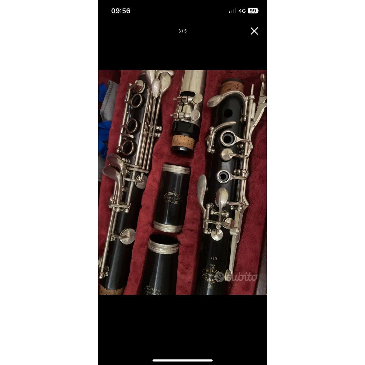 Buffet E11L Clarinetto SIB - 18 Chiavi con leva MIB usato