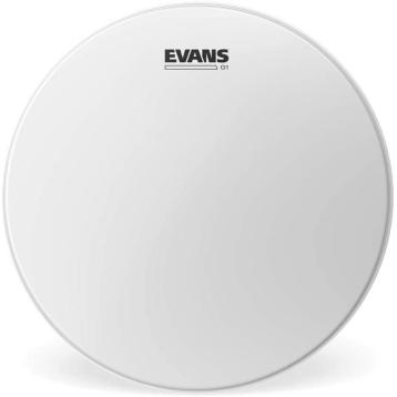 EVANS B13G G1 Pelle Bianca Sabbiata Battente Monostrato per Rullante da 13"