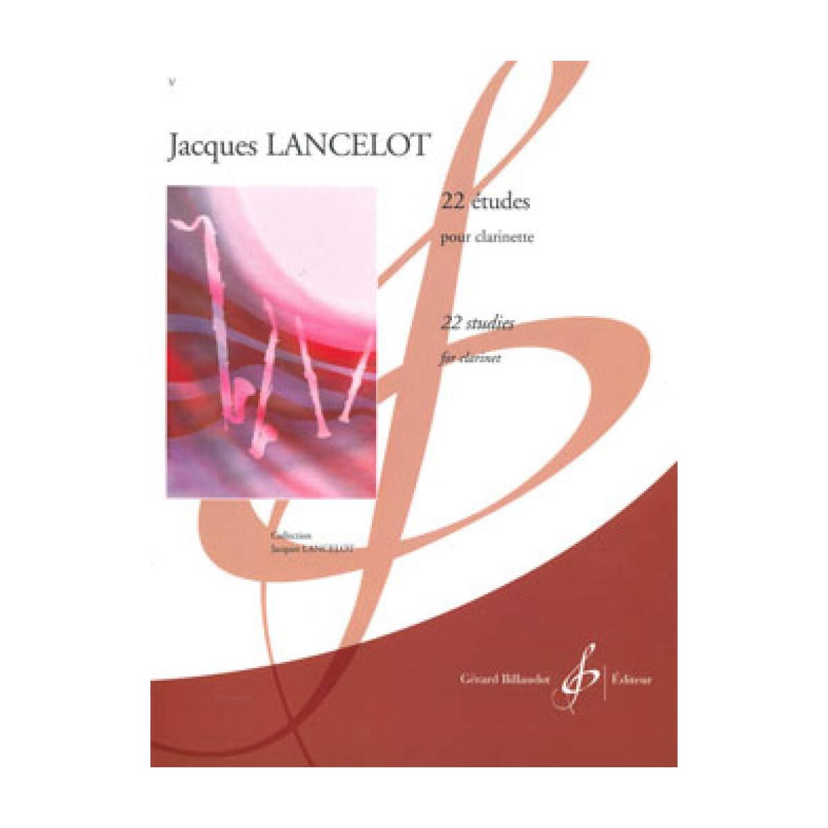 Jacques Lancelot 22 Etudes