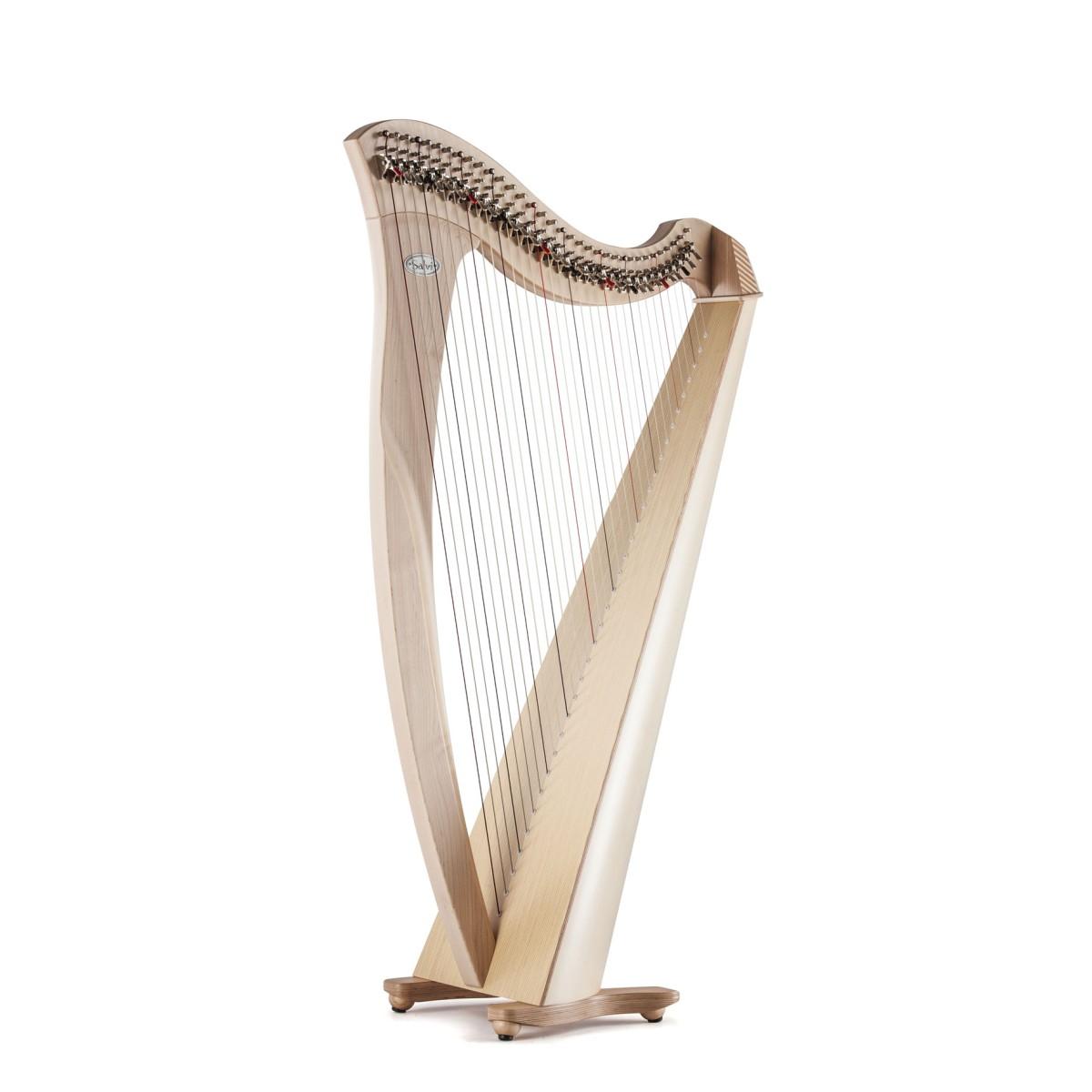 Salvi Harps Arpa 34 corde modello Mia finitura ciclamino