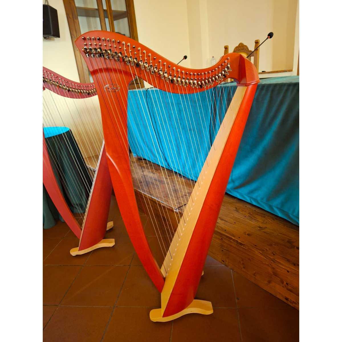 Salvi Harps Arpa 34 corde modello Mia Rossa