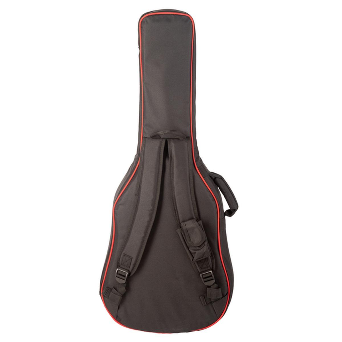 EK custodia imbottita 30 mm Rossa per chitarra classica