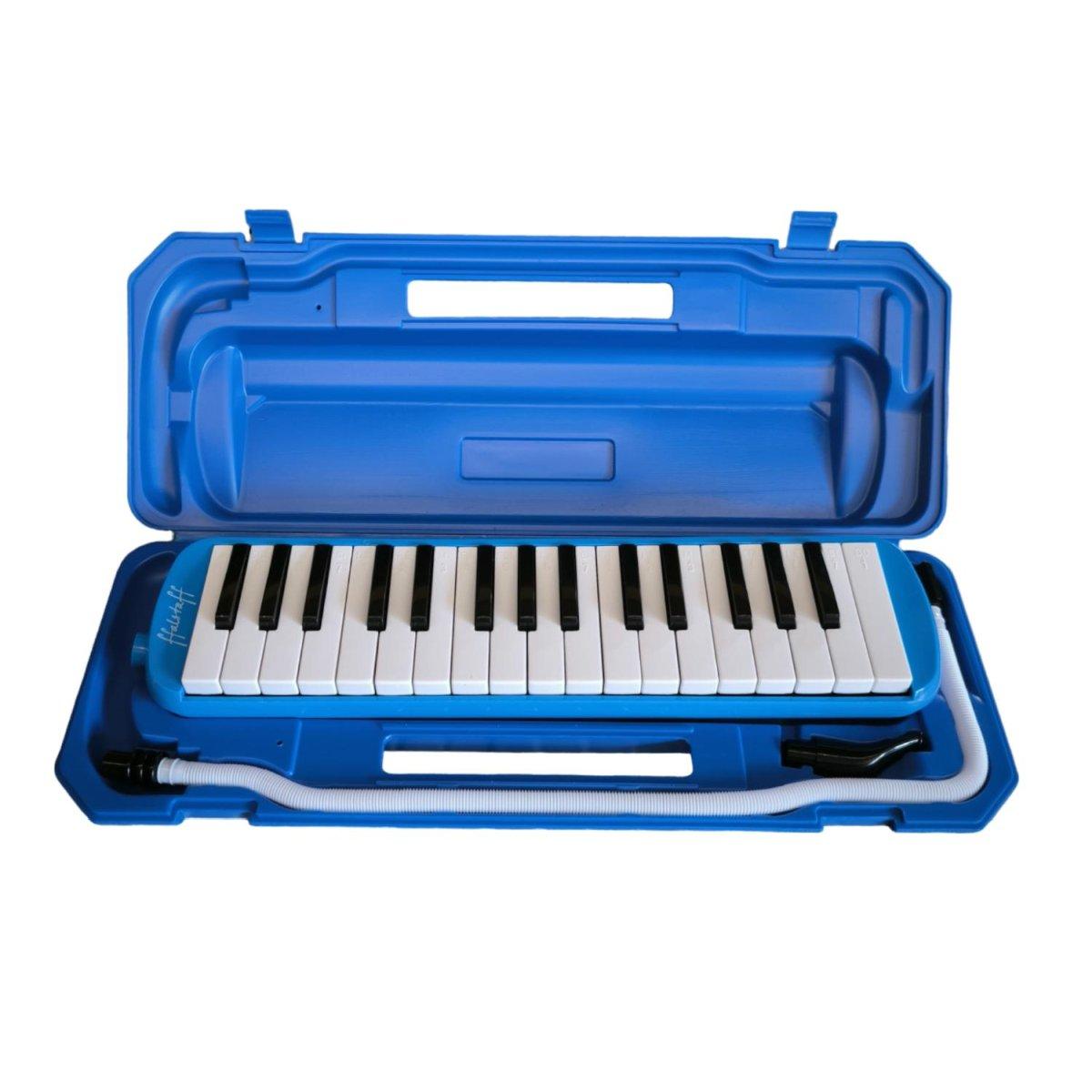 Ffalstaff Melodica "Evolution" 32 Tasti Tipo Angel con Custodia Rigida (Blu)