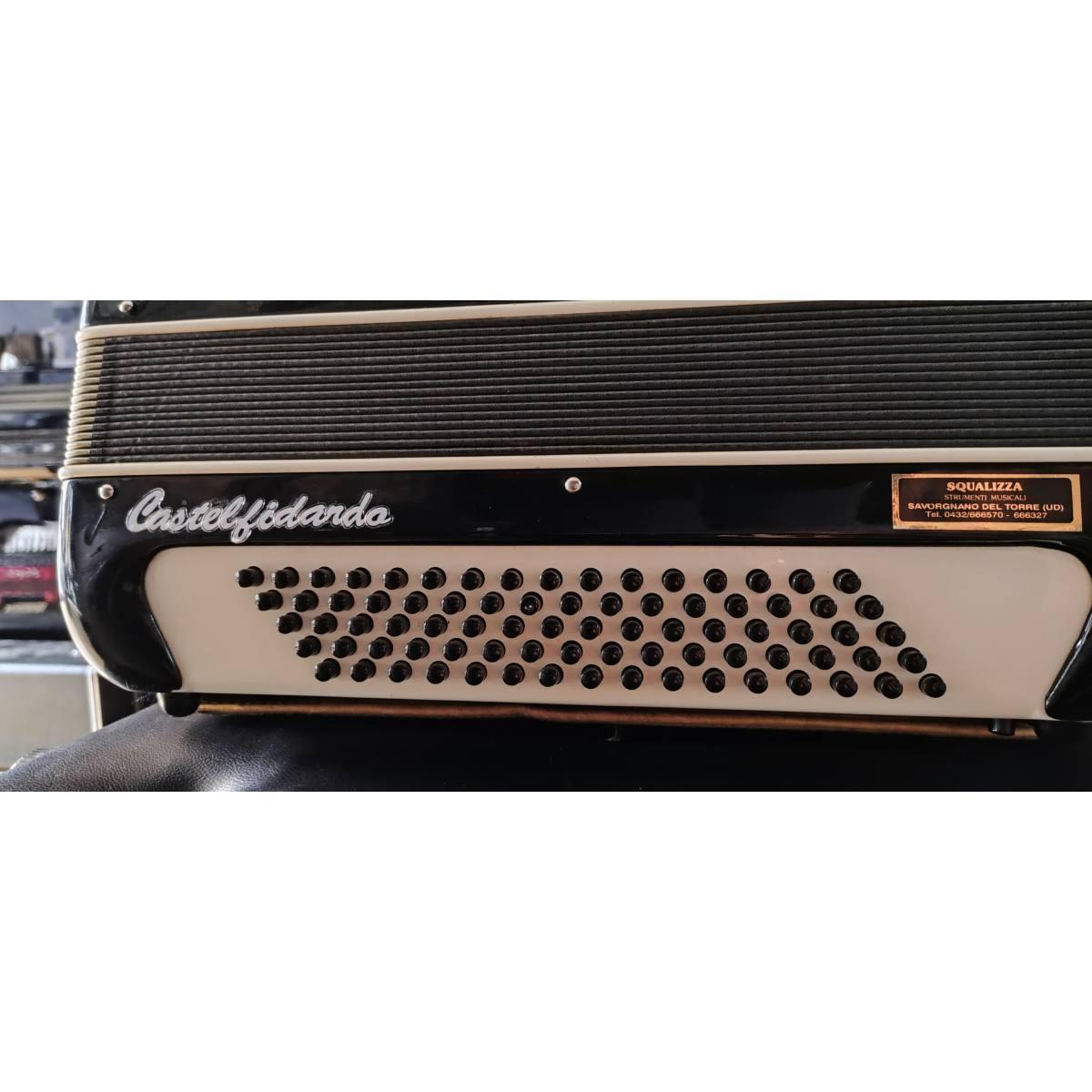 Ariston Castelfidardo Fisarmonica 80 bassi 37 tasti Nera, usata