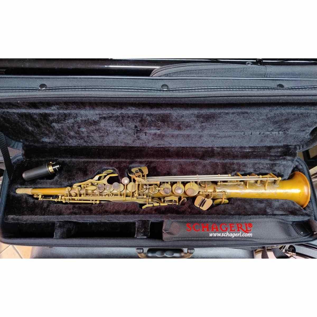 SCHAGERL S-2V Superior Pro Sax soprano sib, usato