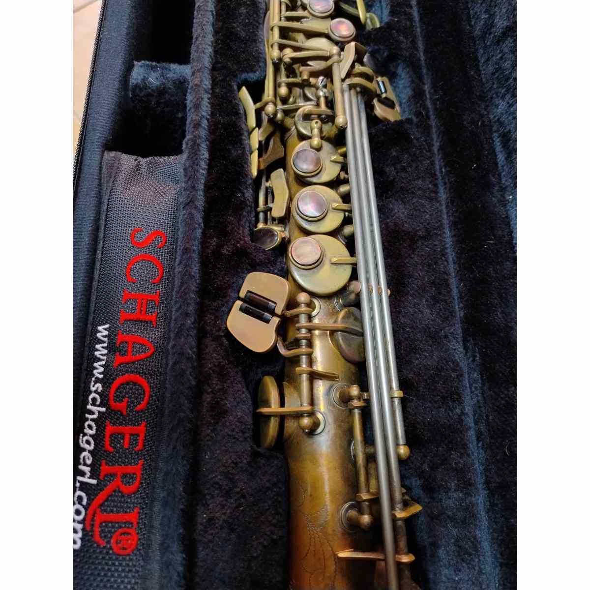 SCHAGERL S-2V Superior Pro Sax soprano sib, usato