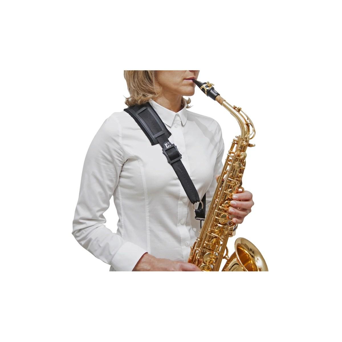 BG S03M Tracolla XL Donna per Sax Alto, Tenore e Baritono