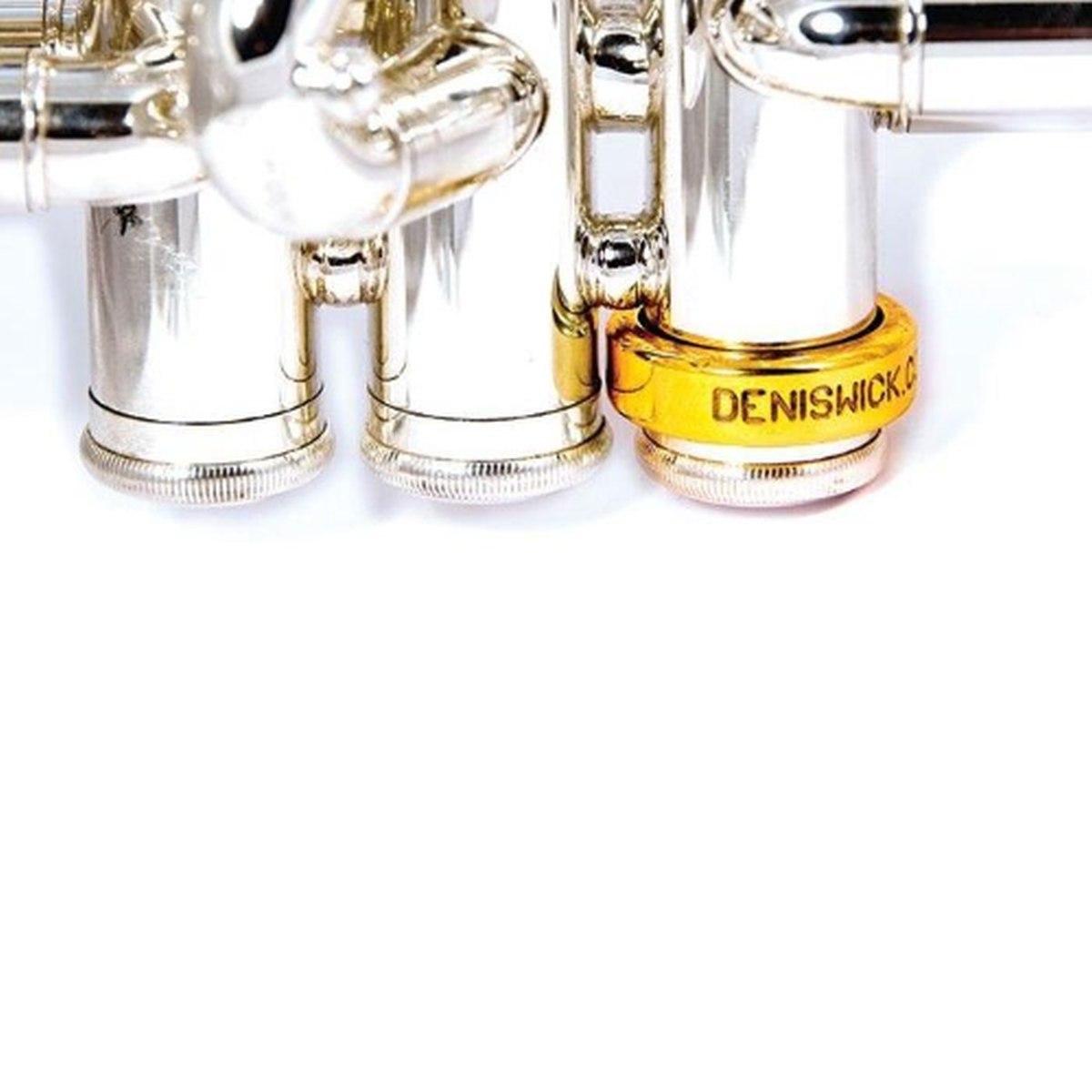 Dw4905 tone ring collare per tromba (anello per terzo pistone) finitura oro