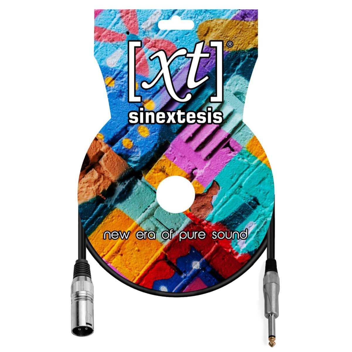 SINEXTESIS Cavo XLR Maschio - Jack 6,3 Maschio Sbilanciato 5 mt.