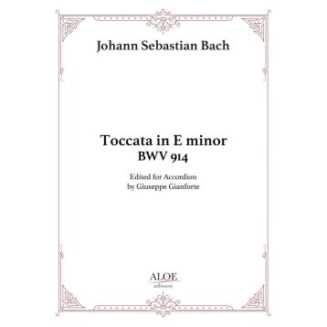 J.S. BACH Toccata in E minor BWV 914