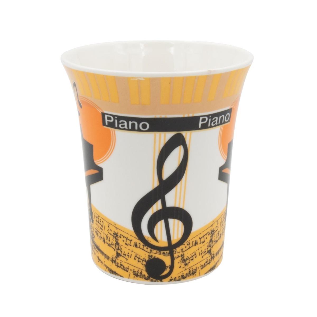 Tazza in ceramica con Pianoforte