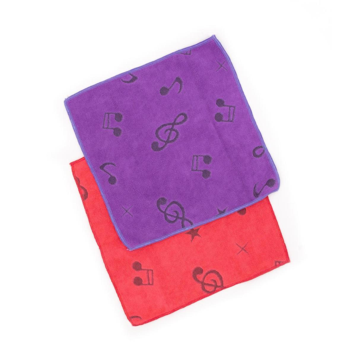 Panno in microfibra con tema musicale (Colori assortiti)