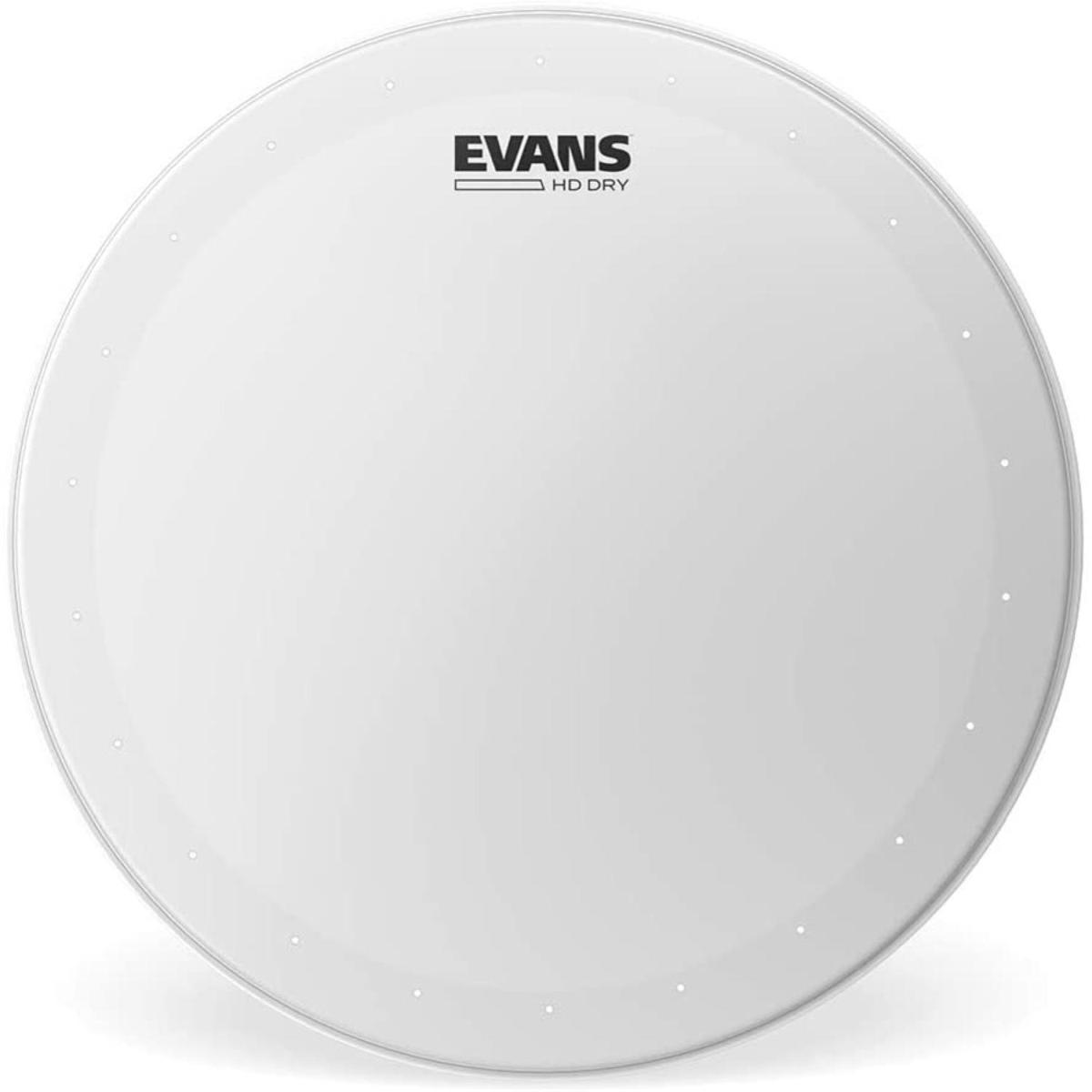 EVANS B14HDD HD Dry Pelle Bianca Sabbiata Battente per Rullante da 14"