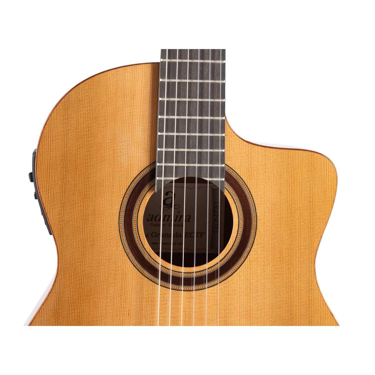 Admira Granada ECTF Chitarra Classica spagnola elettrificata corpo stretto