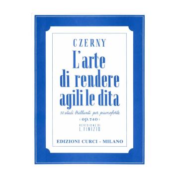 Czerny L'arte di rendere agili le dita ed. Curci