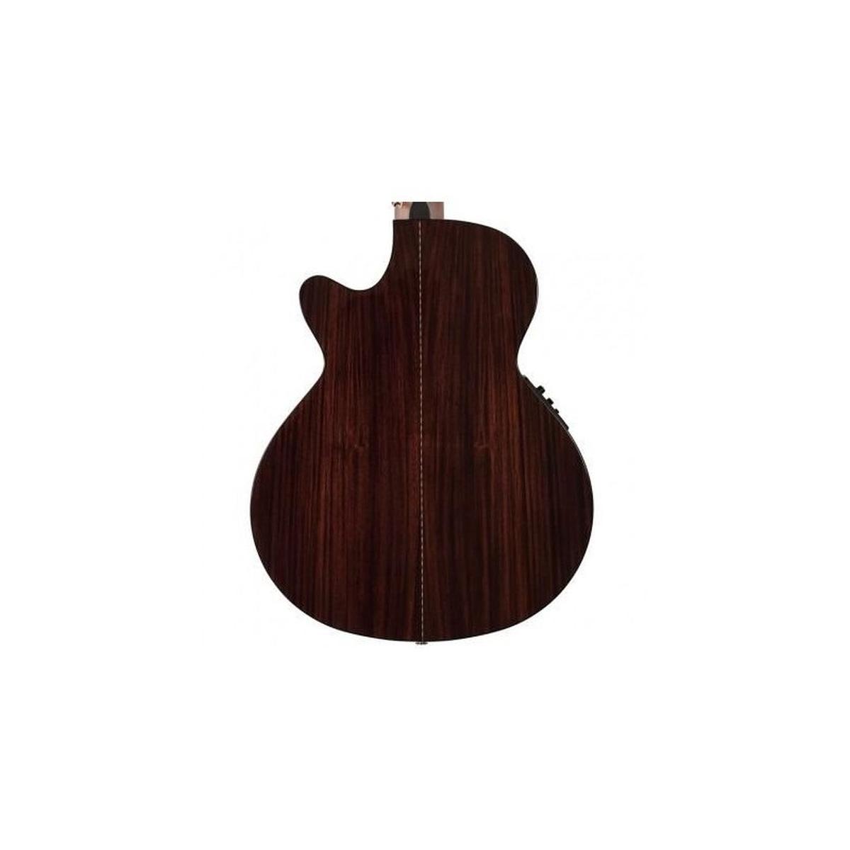 CORT CEC-7 NT Chitarra Classica Naturale Cutaway Slim Body elettrificata, con borsa