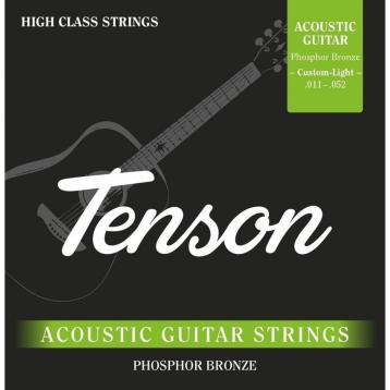 Tenson Muta Chitarra Acustica 011/052 Custom Light Phosphor Bronze