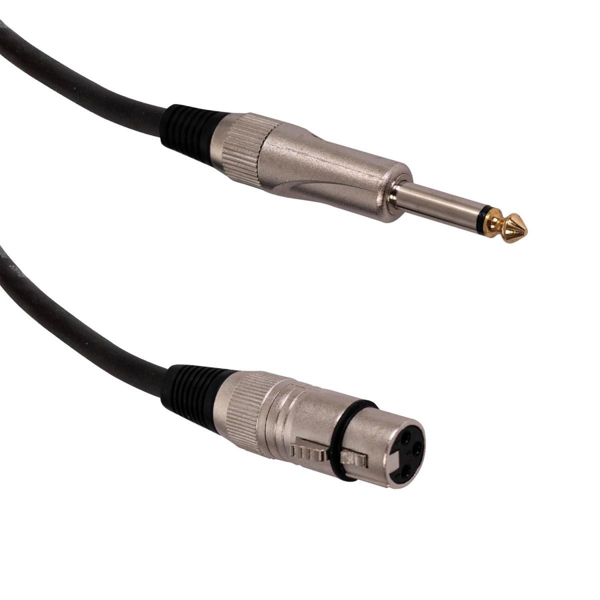 SINEXTESIS Cavo XLR Femmina - jack 6,3 mono 3 metri