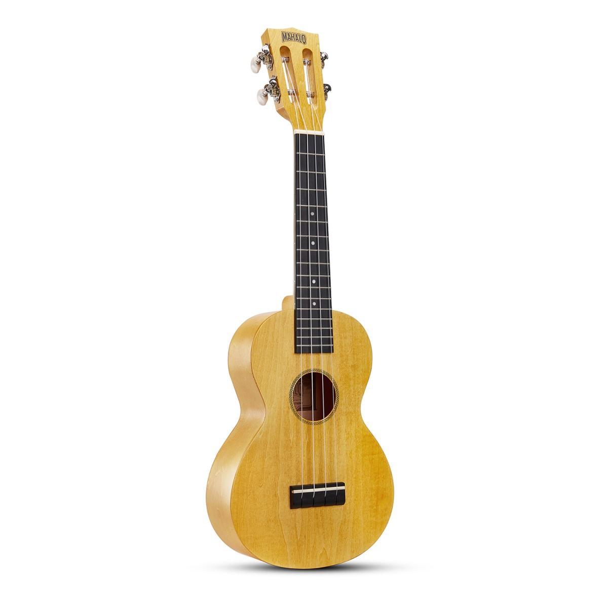 Mahalo Island STV304G Ukulele Soprano da Concerto Giallo