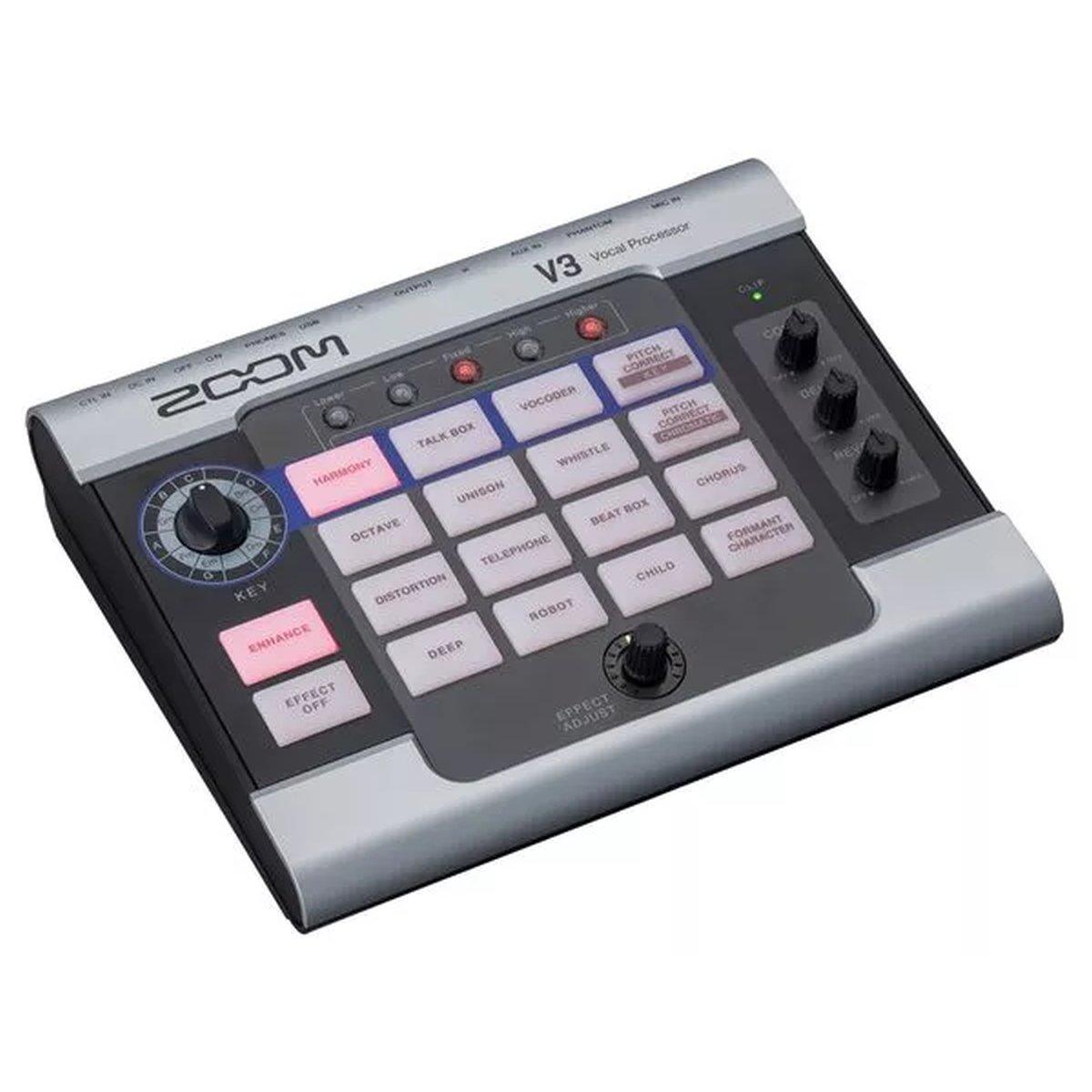 Zoom V3 vocal processor effetto multieffetto voce