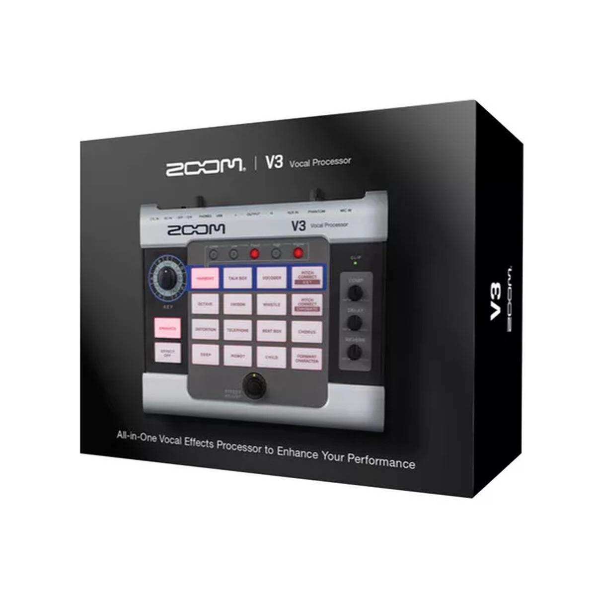 Zoom V3 vocal processor effetto multieffetto voce