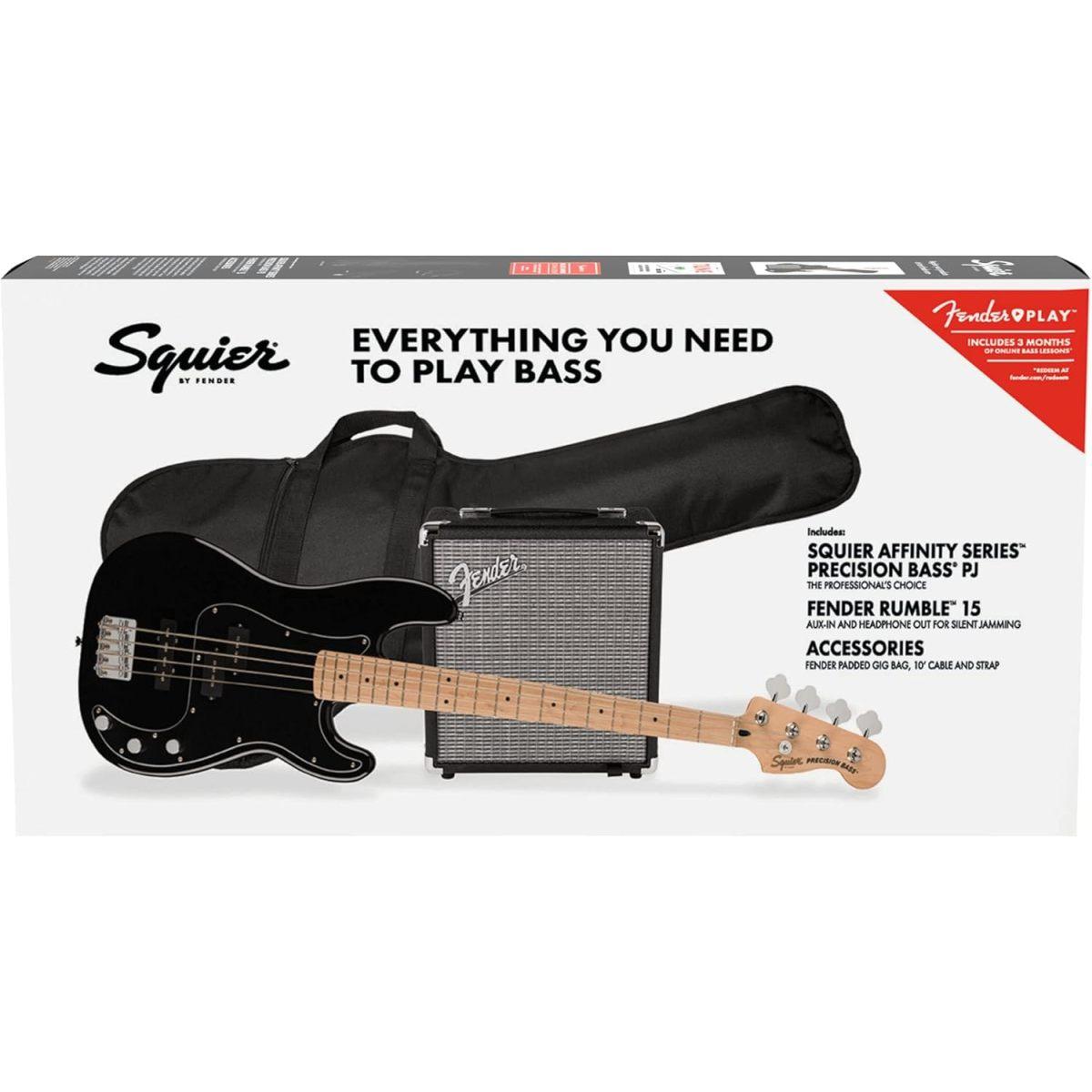 Fender Squier Aff. P Bass MN PJ P