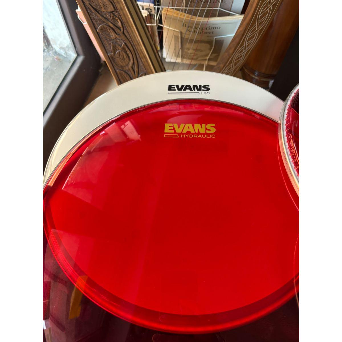 EVANS HYDRAULIC RED  Pacco pelli Idraulico Rosso Fusion (10",12",14") & 14"